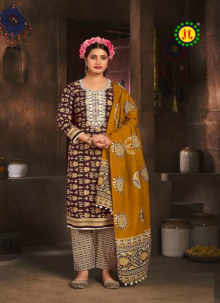 Kalki By Jt Cotton Printed Dress Material Wholesale Shop In Surat
